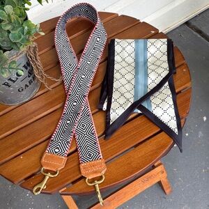 Meanwhile, Back On The Farm Americana webbing strap with MWBOF scarf